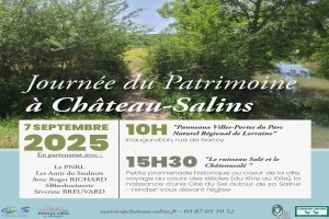 Fête du  patrimoine à Château-Salins